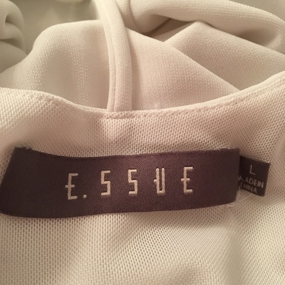 E. SSUE Off Shoulder Strappy Body suit - Picture 5 of 6